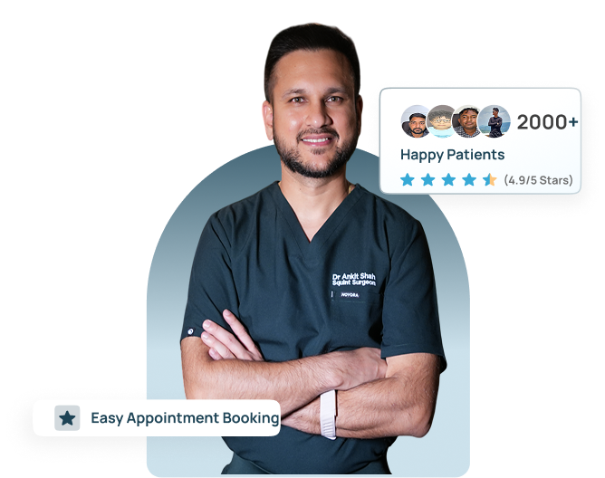 dr Ankit shah squint surgeon for adult and children