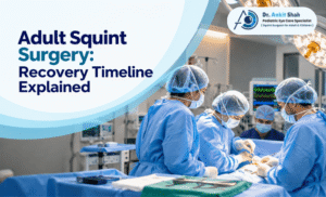 What the Recovery Timeline Looks Like After Adult Squint Surgery Is Done